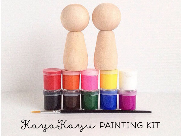 KayaKayu Doll Painting Kit